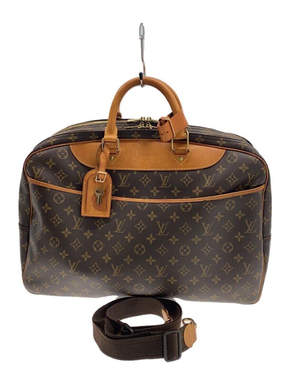 LOUIS VUITTON Alize Art Vingt Quatre Monogram Canvas Brown